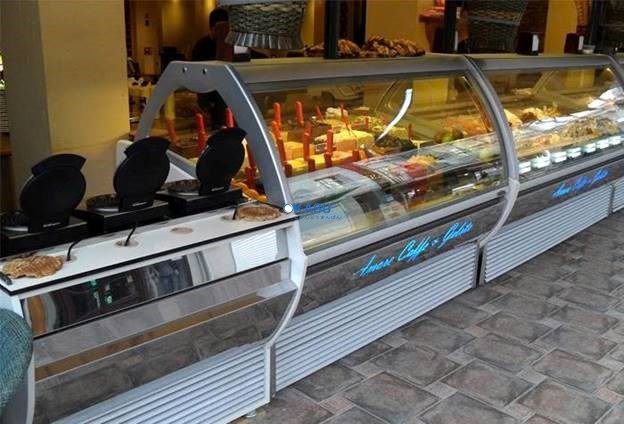 Tủ trưng bày kem gelato Troy - ảnh 1