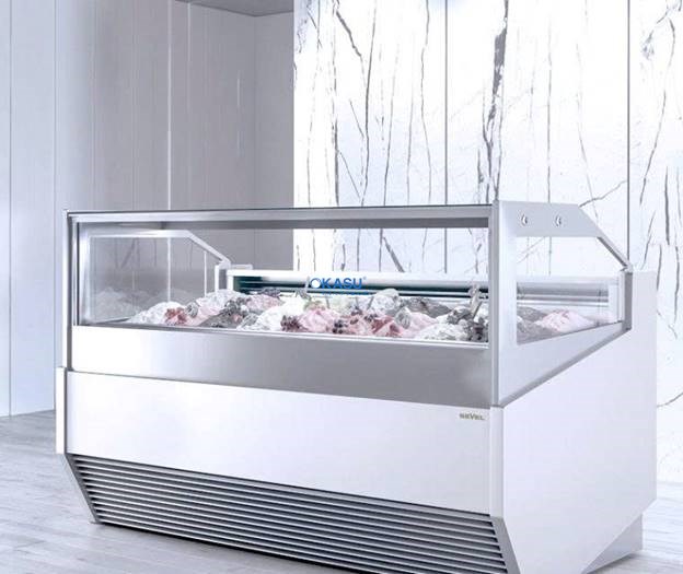 Tủ trưng bày kem gelato Smyrna New - ảnh 10