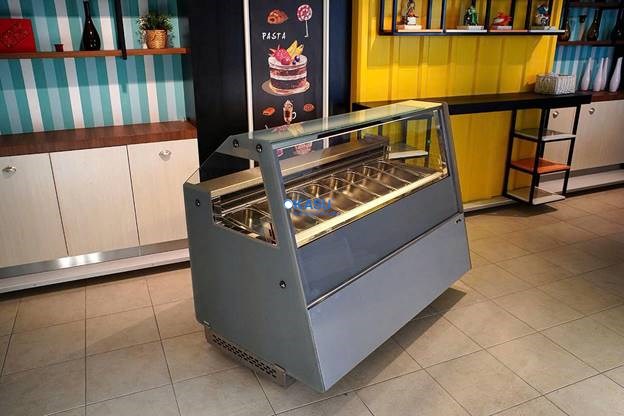 Tủ trưng bày kem gelato CONIC BAROQUE SLM - ảnh 5