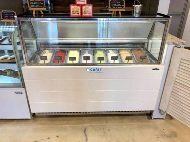 Tủ trưng bày kem gelato BAROQUE SLM - ảnh 1