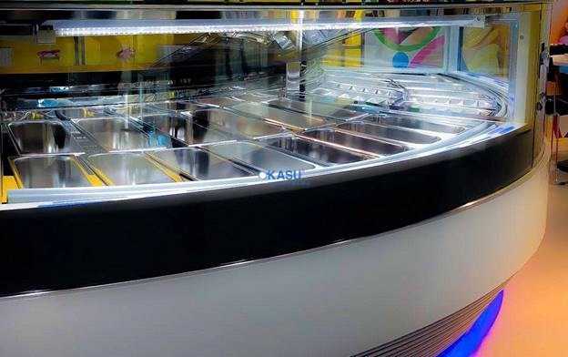 Tủ trưng bày kem gelato Smyrna New S45 - ảnh 9