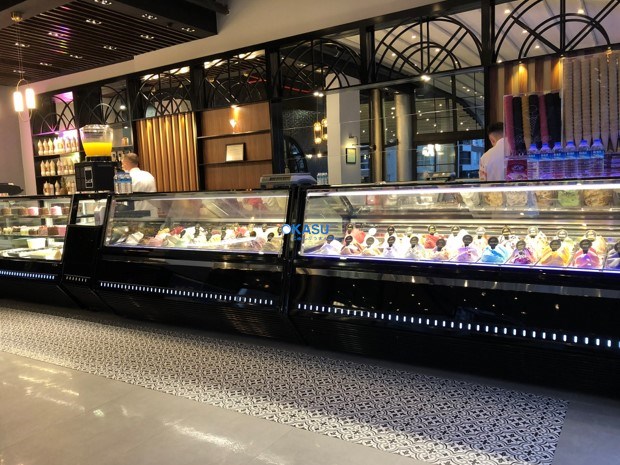 Tủ trưng bày kem gelato Prisma - ảnh 7
