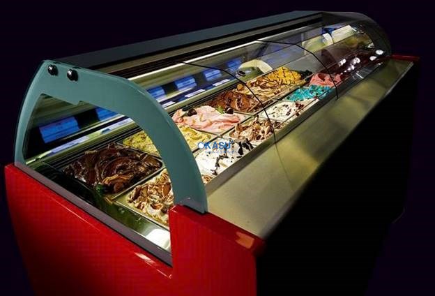Tủ trưng bày kem gelato Troy Sport - ảnh 8