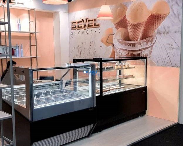 Tủ trưng bày kem gelato Smyrna Vision New Pastry - ảnh 4
