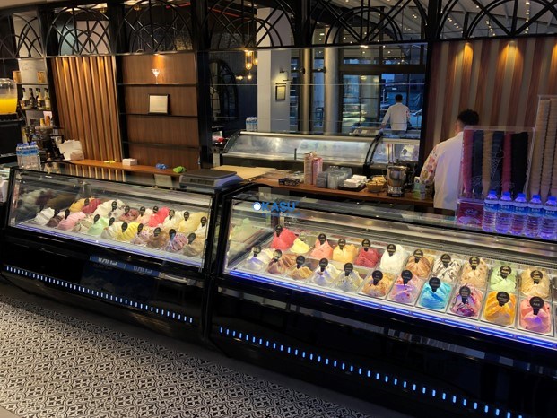 Tủ trưng bày kem gelato Prisma - ảnh 6