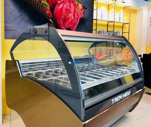 Tủ trưng bày kem gelato Troy (New) - ảnh 3