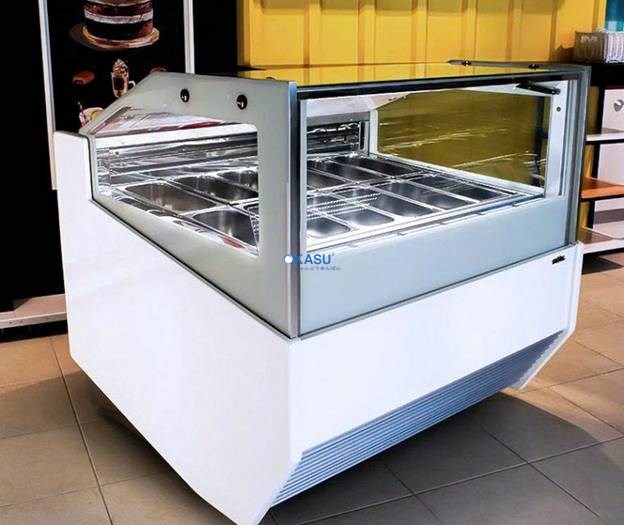 Tủ trưng bày kem gelato Smyrna New - ảnh 9