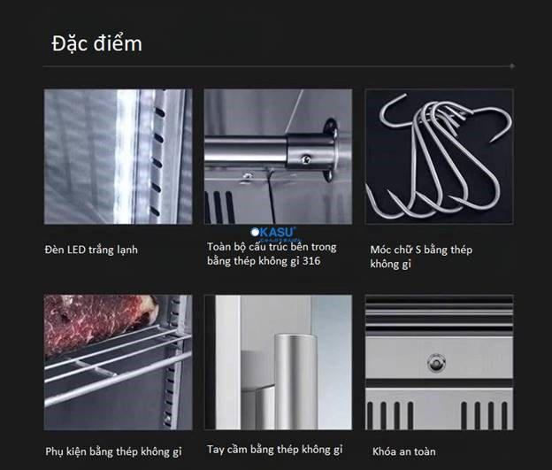 Tủ ủ thịt DA150S - ảnh 3