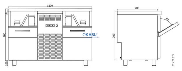 Máy làm đá viên Saige SGS-E420 - ảnh 3