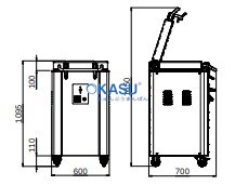Máy ép bơ và bột bán tự động POLIN RPS/ RPA - ảnh 2