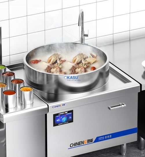 Nồi nấu soup công nghiệp CHINENG CN-8164-D700-304 - ảnh 1
