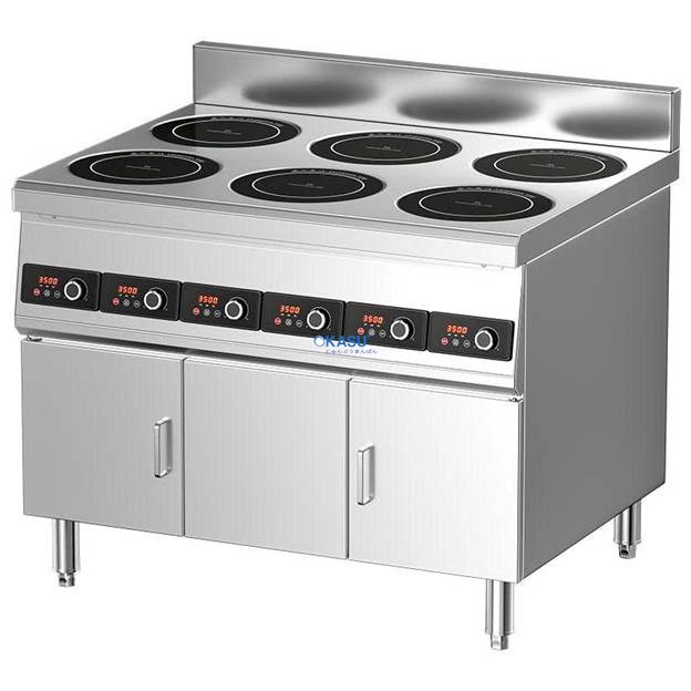 Bếp nấu điện từ dạng tủ CHINENG CN-BZL-8125-3*6-G1 - ảnh 1
