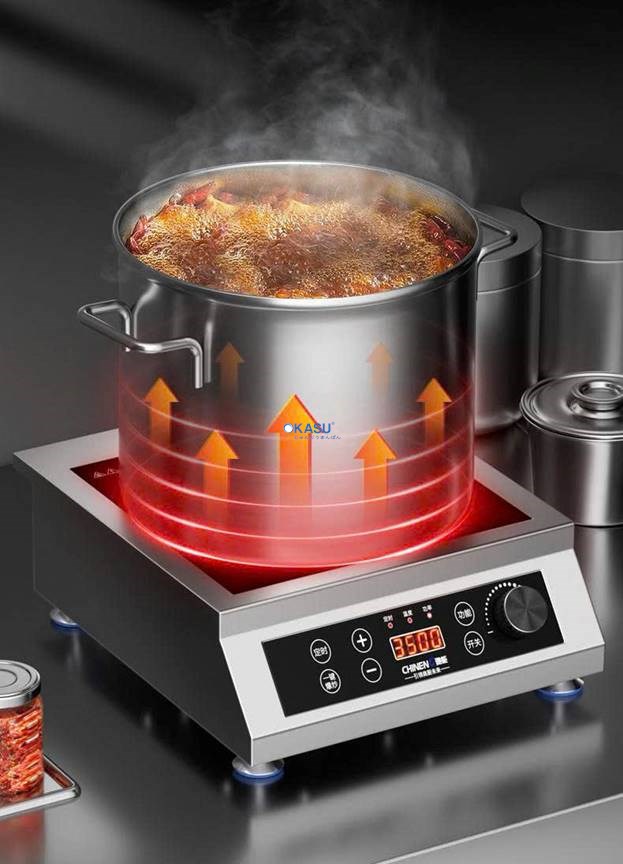Bếp điện từ để bàn 3500W CHINENG CN-8117-35-CP (mặt phẳng) - ảnh 3