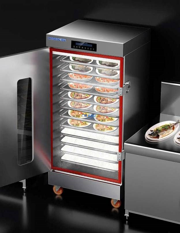 Tủ hấp cơm CHINENG CN-CH-VI-8-220 (Sử dụng công nghệ biến tần/điện/gas) - ảnh 2