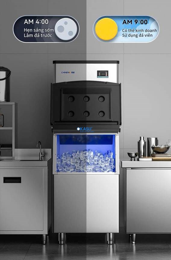 Máy làm đá viên CHINENG CN-8015-FTZBJ-Z300-FL / CN-8015-FTZBJ-Z300-SL - ảnh 6