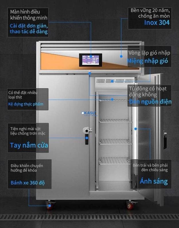 Tủ rã đông 2 cánh CHINENG  - ảnh 6