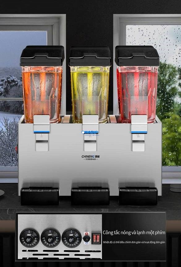 Máy làm nước ép và đồ uống lạnh CHINENG CN-TG-3C-GZJ1830 - ảnh 6