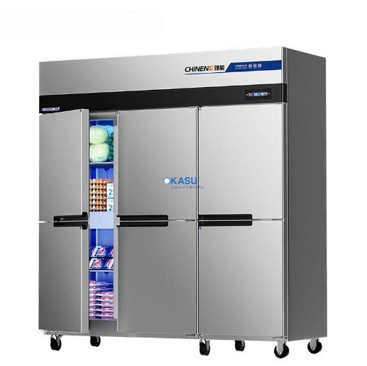 Tủ mát 6 cánh CHINENG CN-8124-ZLLC 6M B+ - ảnh 1