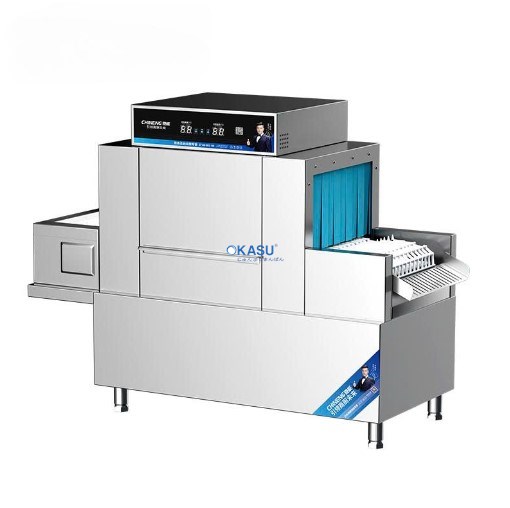 Máy rửa chén băng chuyền công nghiệp CHINENG CN-PFS-160D-S - ảnh 1
