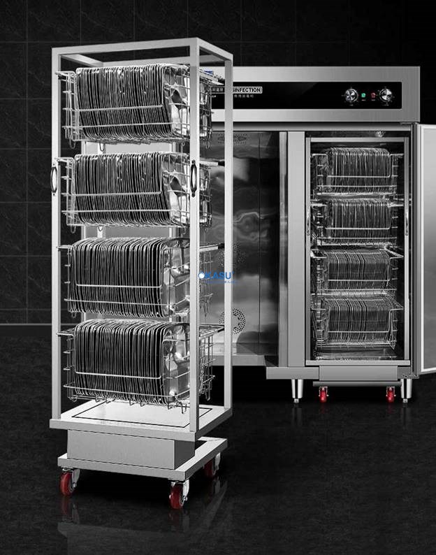 Tủ khử trùng xe đẩy tuần hoàn khí nóng nhiệt độ cao CHINENG CN-CN-RTP1780-1790A2 - ảnh 5