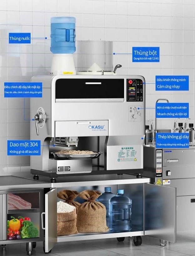 Máy làm mì tự động CHINENG CN-8115-QZDMTJ-2 - ảnh 5