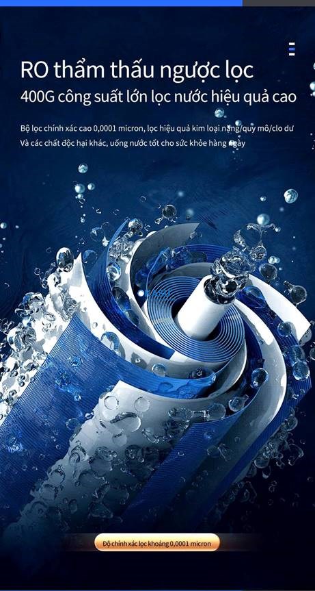 Máy đun nước sôi tích hợp thương mại CHINENG CN-YSJ-8129-CK-2RO - ảnh 2
