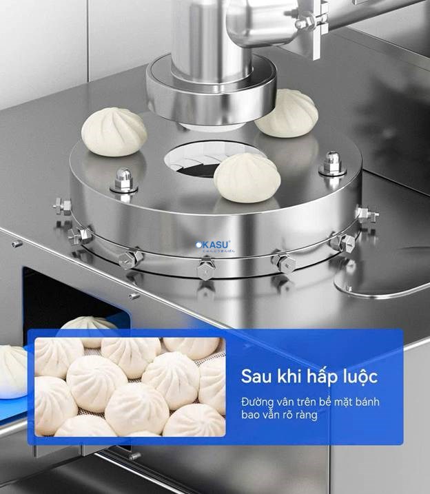 Máy làm bánh bao tự động CHINENG CN-8077-BZJ-ZGM-X-201 - ảnh 5
