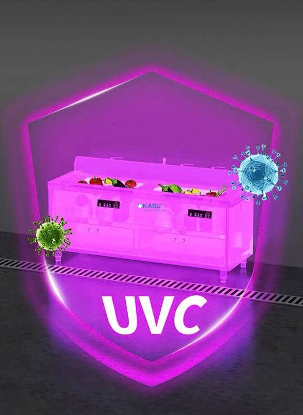 Máy rửa rau củ khử khuẩn tích hợp tinh lọc nước bằng chất xúc tác CHINENG CN-YSJK-JQS1800-B - ảnh 2