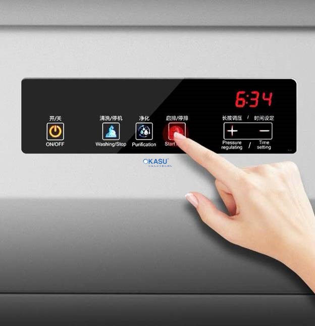 Máy rửa rau củ khử khuẩn tích hợp tinh lọc nước bằng chất xúc tác CHINENG CN-YSJK-JQS1800-B - ảnh 3
