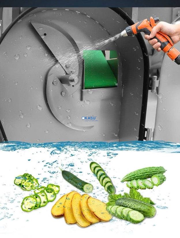 Máy thái hành và cắt rau củ để bàn CHINENG - ảnh 4