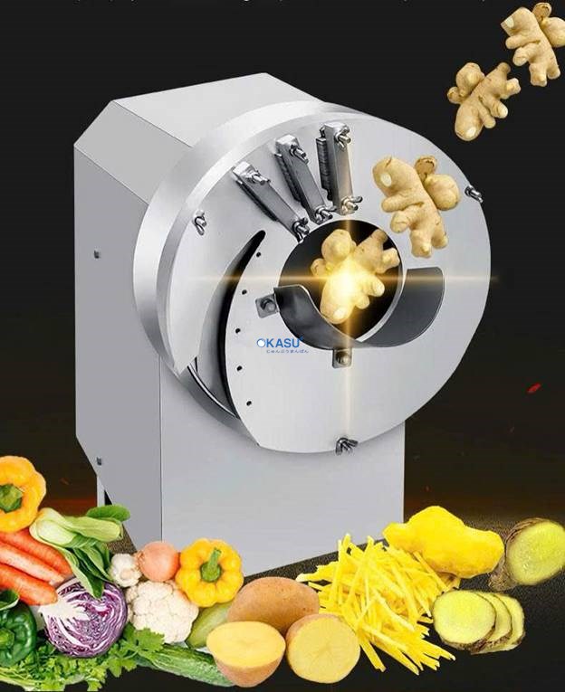 Máy thái và cắt sợi gừng CHINENG - ảnh 1