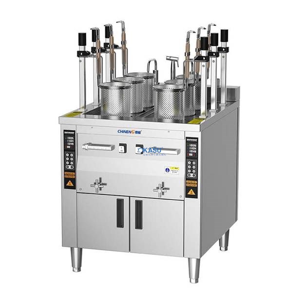Máy luộc mì tự động gia nhiệt gas CHINENG CN-8024-XKRQ-JZML-6T-16 - ảnh 1