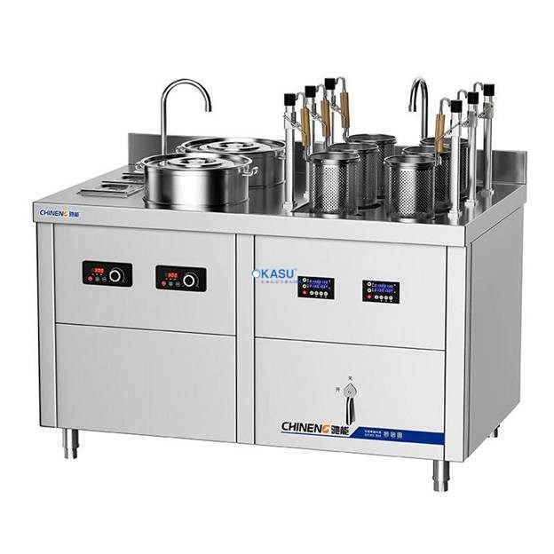 Bếp nấu mì kết hợp đa năng công nghiệp CHINENG CN-8125-DCZMZH-632T - ảnh 1