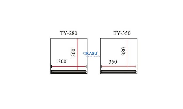 Máy đóng gói chân không dạng buồng để bàn TY-280M/280E/350E - ảnh 4