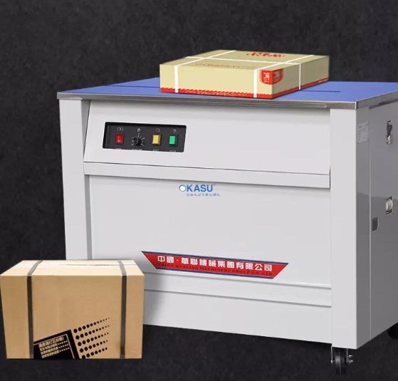 Máy đóng đai bán tự động Hualian KZB-I - ảnh 1