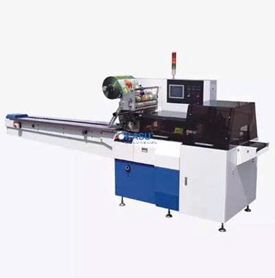 Máy đóng gói ngang tự động kiểu gối chuyển động tịnh tiến DXDZ-450W - ảnh 1