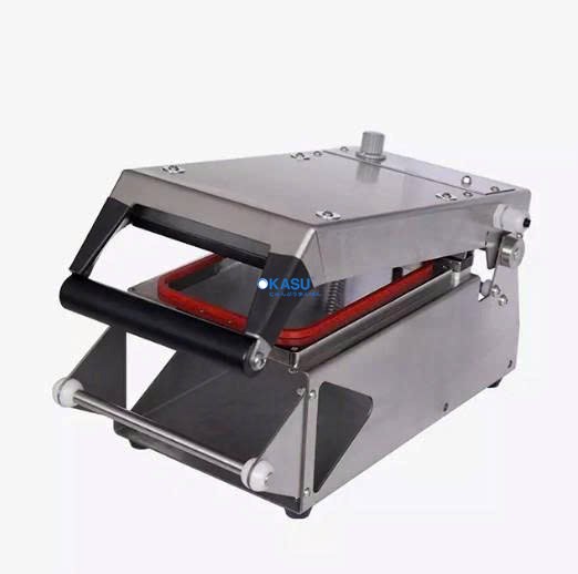 Máy đóng gói khay thực phẩm bán tự động HTS-175 - ảnh 1