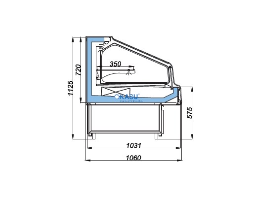 Tủ mát trưng bày rau OPO SMF1V2-08TP - ảnh 2