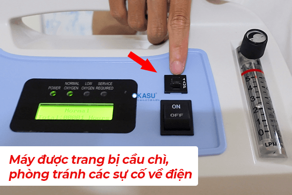 Máy tạo oxy 5 lít Wellmed DO2-5A Series - Có xông mũi - ảnh 5